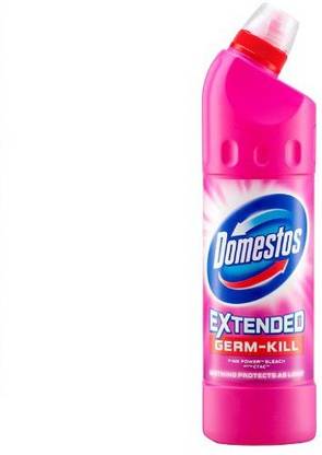 Domestos Limescale Prevention Thick Bleach Pink Power Regular Gel Toilet Cleaner