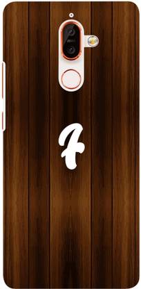 XPRINT Back Cover for Nokia 7 Plus - Alphabet F