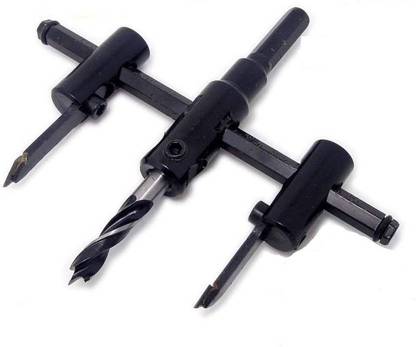 Tool Cut Adjustable Metal Circle Cutter Hole Saw Drill Set 30MM - 120MM Adjustable Metal Circle Cutter Hole Saw Drill Set 30MM - 120MM Metal Cutter Wood Cutter