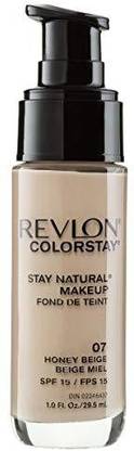 Revlon Colorstay Stay Natural Makeup Foundation Honey Beige 07 1 Fl. Oz (30 Ml) Foundation