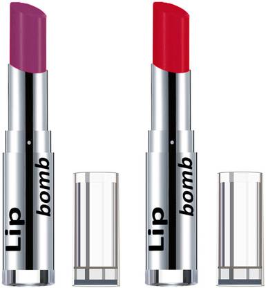 Color Fever Creamy Matte Passion Color with Semi Matte Finish Lipstick (Set of 2 Pcs)06-11