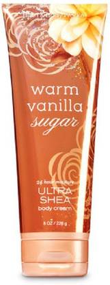 Bath and Body Works warm vanilla sugar body cream 226 gm