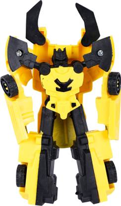 AutoVHPR Small POcket Size Transformer Toy Car from One Side and Robot from other