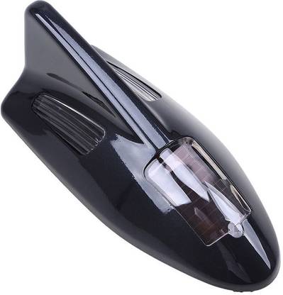 Stela Mini Solar LED Roof Spoiler Shark Fin Car Antenna Flashing Light Car Decorative Lights Modifications LED Strobe Light Car Fancy Lights
