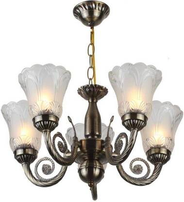 Lighting World Decorative An Attractive Color 5 Lamp 8827 Jhumar Chandelier Ceiling Lamp