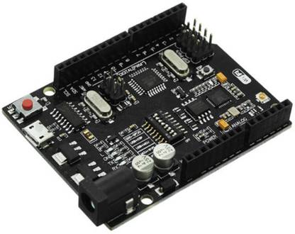 Robodo UNO R3 +WiFi ATmega328P+ESP8266 Module Compatible For Arduino Uno Micro Controller Board Electronic Hobby Kit