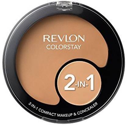 Revlon Colorstay 2-In-1 Compact Makeup Concealer Warm Golden Foundation