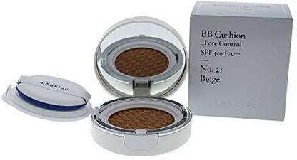Laneige Bb Cushion Pore Control Spf 50 Foundation Beige 2 Count Foundation