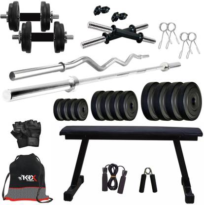 KRX 75 kg PVC COMBO 7-SL Home Gym Combo