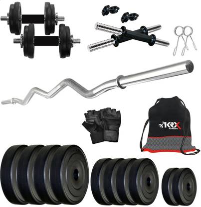 KRX 68 kg PVC COMBO 4-SL Home Gym Combo