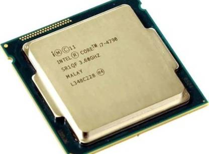 Intel Core i7-4790 4th Generation 3.6 GHz Upto 4 GHz LGA 1150 Socket 4 Cores 8 Threads 8 MB Smart Cache Desktop Processor