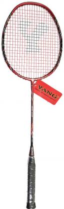 Yang 9090 Red Strung Badminton Racquet