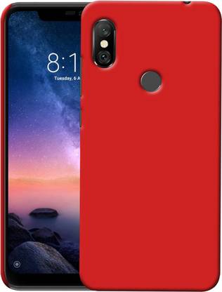Dgeot Back Cover for Redmi Note 6 Pro (Red, 64 GB) (4 GB RAM)