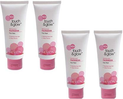 Revlon Touch And Glow Advanced Fairness  50ml Pack Of 4 Face Wash