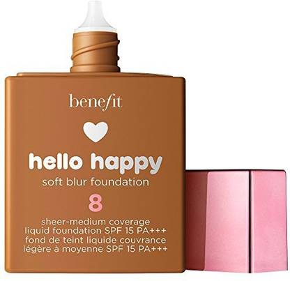 Benefit Cosmetics Hello Happy Soft Blur Foundation 30 Ml. 8 - Tan Warm Foundation