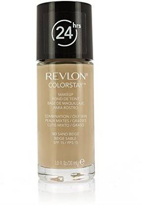 Revlon Colorstay For ComboOily Skin Makeup Sand Beige [180] 1 Oz Foundation