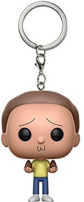 Jholmaal Rick and morty inspired "Morty" Keychain Action Figure Collectible (With Box!) Key Chain Key Chain