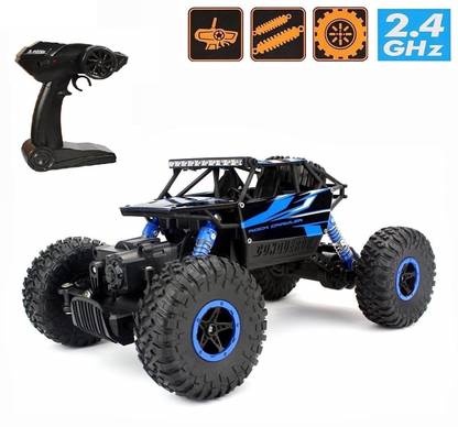 Assemble 2.4Ghz 1/18 RC Rock Crawler Vehicle Buggy Car 4 WD Shaft Drive High Speed Remote Control Monster Off Road Truck 01