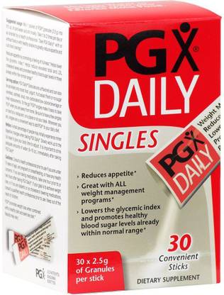 Natural Factors PGX Daily Singles Unflavored Granules 30 Sticks (2.5 g) Each