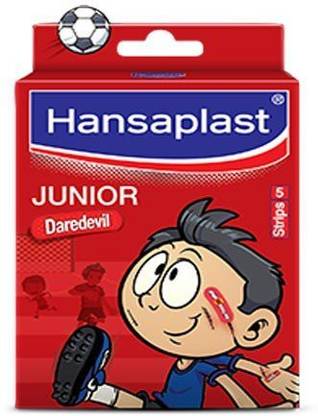 HANSAPLAST Junior Plaster 5's Strips Daredevil - Pack of 6 Bandage Protector