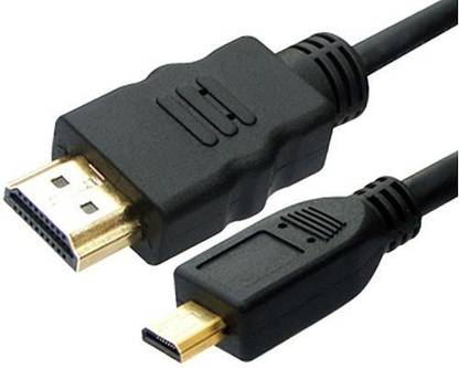 Kebilshop HDMI Cable 1 m 1.M HDMI Male to Micro HDMI Male Cable for Camera,Camcorder,DSLR,Laptop etc. 