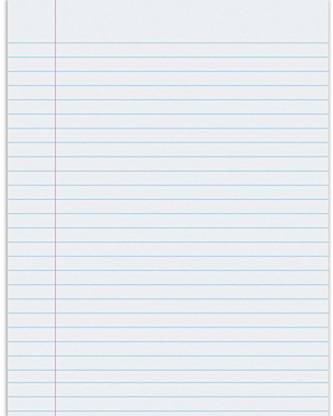 हेलोपरफेक्ट Ruled Paper रूल्ड A4 प्रोजेक्ट पेपर