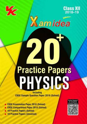 Xam Idea 20 Plus Sample Papers Physics Class 12