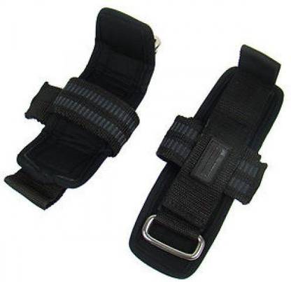 Leosportz Heavy Quality Adjustable Weight Lifting Straps ( 1 Pair ) For Wrist Support