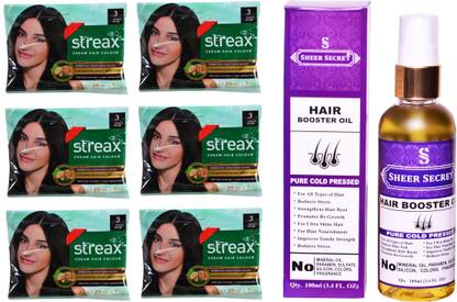 Sheer Secret hair color and hair oil