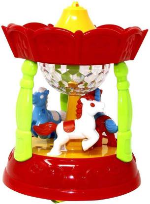 BM Merry-Go-Round with Light and Sound Carousel Toy