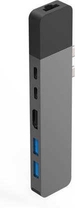 HyperDrive NET 6 in 2 USB C Hub GN28N-Grey USB Hub
