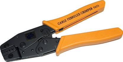 Blazon Tools Original YAC5 Crimping tool YAC-5 Cable Ferrules crimping tool Ferrule connector 0.5mm2 to 6mm2 connector crimping capacity crimping tool Manual Crimper