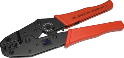 Blazon Tools Original YYT-11 Tab connector Crimping tool 0.5-6MM Three holes crimping tool YYT11 TAB Connector crimping tool 0.5mm2 to 6mm2 tab coonector crimping capacity crimping tool Manual Crimper
