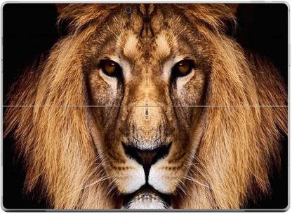 GADGETSWRAP GW23392 Surface Pro 3 Printed LION FACE Skin Top Only Vinyl Laptop Decal 12