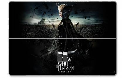 GADGETSWRAP GW28006 Surface Pro 4 Printed snow white and the huntsman Skin Top Only Vinyl Laptop Skin Compatible for 12.3 inch
