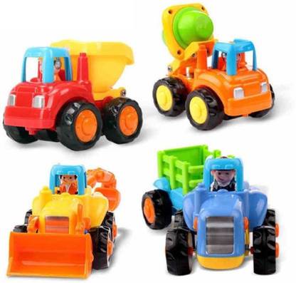 YNS Crafts Stock Unbreakable Automobile Car Toy Set (Multicolor)01
