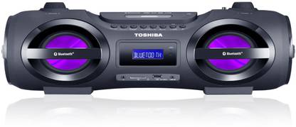 TOSHIBA TY-CWU500 Wireless/Portable Bluetooth Top Loading CD Player Boombox USB SD & AUX Inputs Boom Box