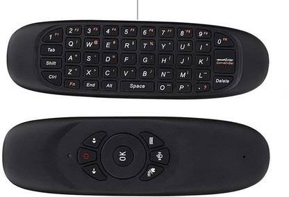 PUFFIN Air mouse USB Remote Control for PC HTPC IPTV Android TV Box Media Player Wireless Handheld Multi-device Keyboard Compatible with Desktop, Laptop, Mac
