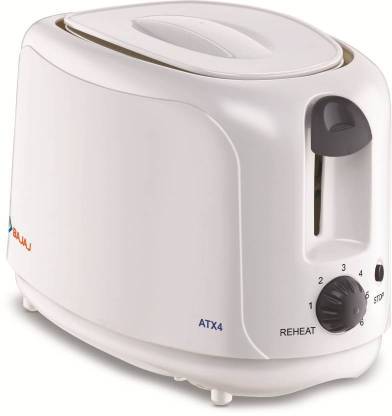 BAJAJ ATX 4 POP UP WHITE 750 W Pop Up Toaster