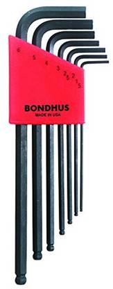 BONDHUS 10992 Allen Key Set