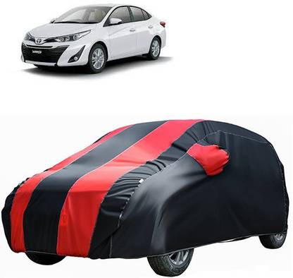 A+ रेन प्रूफ Toyota Toyota  के लिए कार कवर (मिरर पॉकेट्स के बिना)