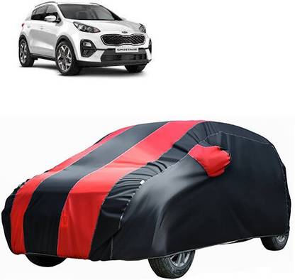 A+ रेन प्रूफ Universal For Car  के लिए कार कवर (मिरर पॉकेट्स के बिना)
