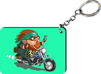Shop Grab Bike Design Key Chain