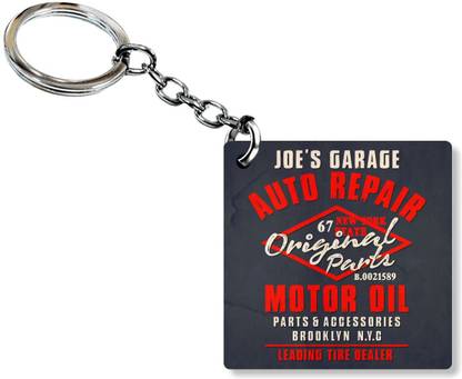 APE Auto Repair Motor Oil Print Key Chain