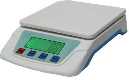 Zeom Ts-200v White Electronic Digital 7kg Weighing Scale (White) Weighing Scale