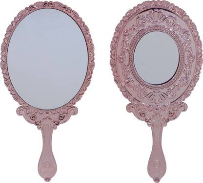 Prime Mirror For Girls, Makeup Mirrors For Women Travelling, Handheld Vanity Mirror, Pack of 1