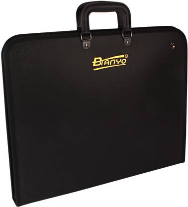 Bianyo Plastic Artist's A3 Portfolio Folder Case with Shoulder Strap