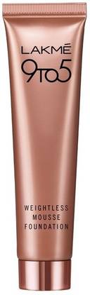 Lakmé 9 to 5 Weightless Mousse Foundation Rose Honey Foundation
