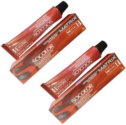 MATRIX Socolor 4.0 Medium Brown (Pack of 2) , 4
