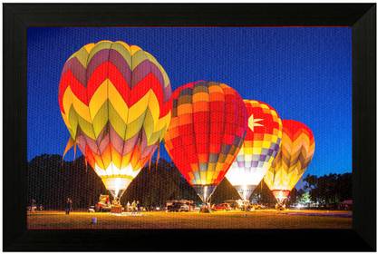 Pintura hot air balloon Canvas 12 inch x 19 inch Painting